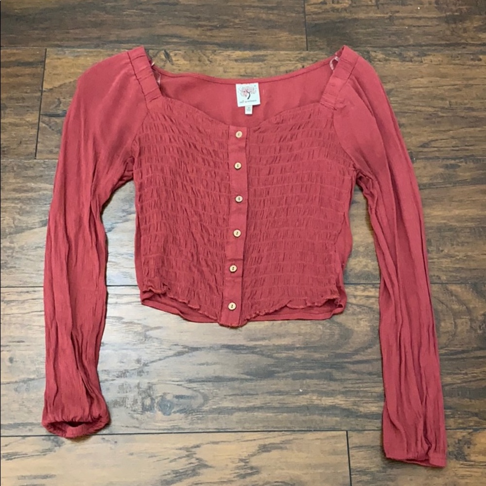 Self Esteem Long Sleeve Top